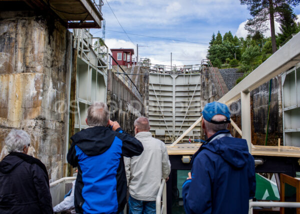 Brekke sluser – Haldenkanalen, Halden - Østfoldbilder.no