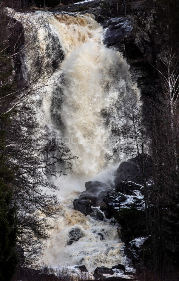 Elgåfossen, Halden - Østfoldbilder.no