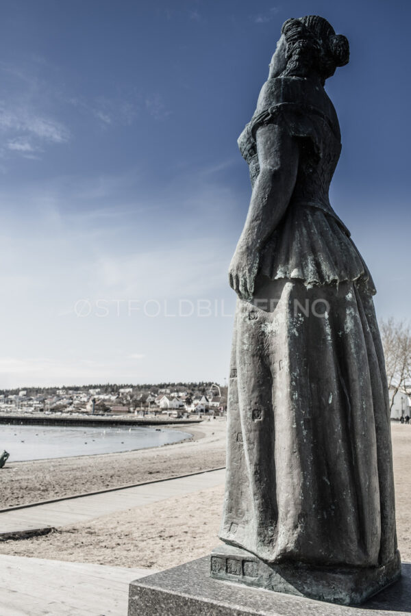 The Norwegian Lady ved Sjøbadet, Moss - Østfoldbilder.no